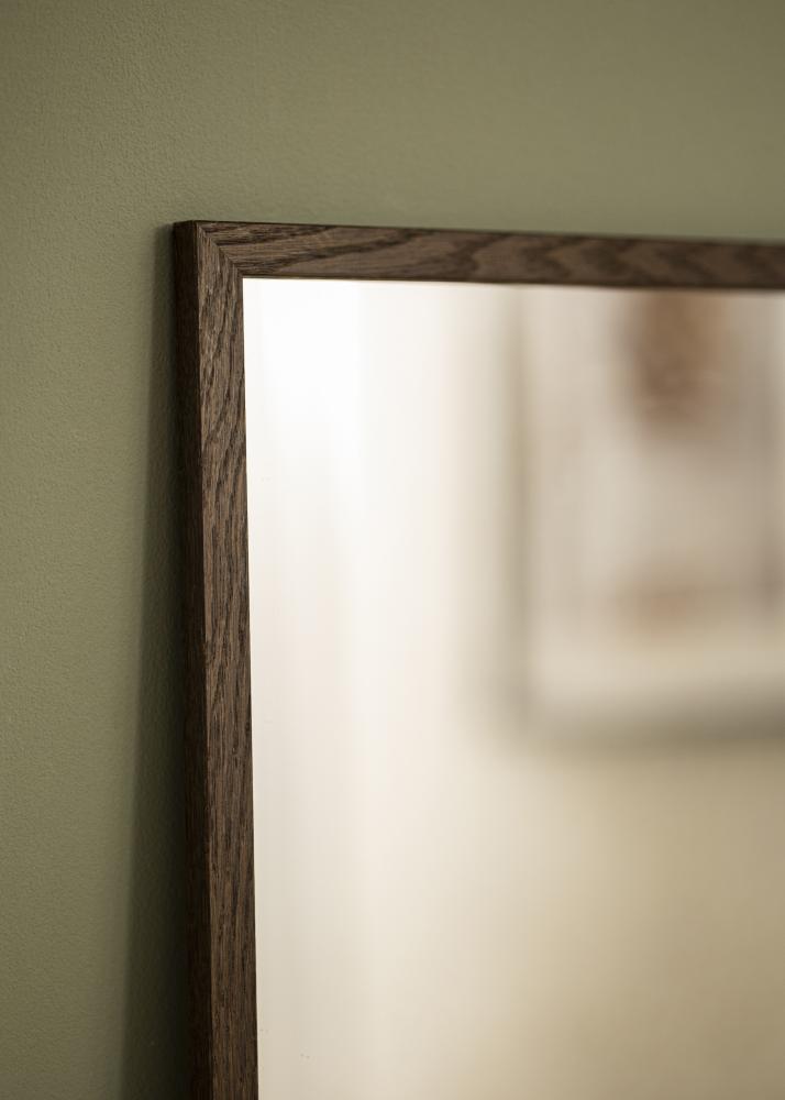Incado Mirror Solid Smoked Oak 40x120 cm