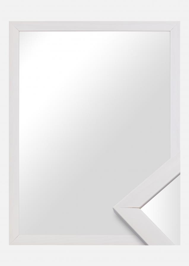Spegelverkstad Mirror Simple White - Custom Size
