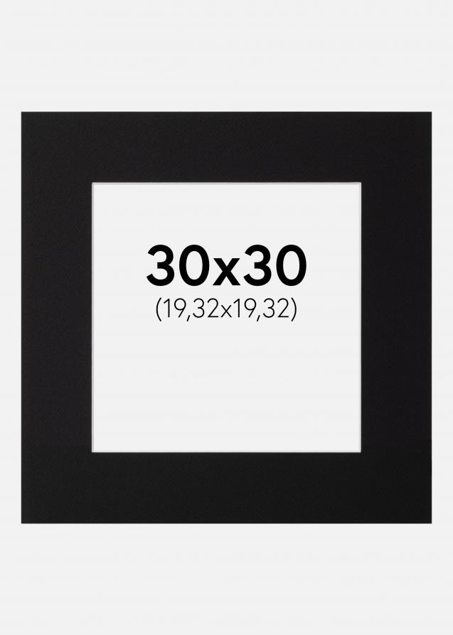 Artlink Mount Black Standard (White Core) 30x30 cm (19,32x19,32)