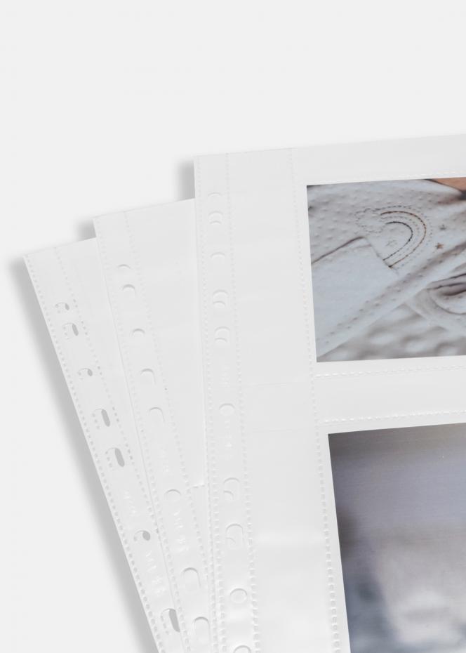 Difox Herma photo sleeves 10x15 cm horizontal - 10-pack white