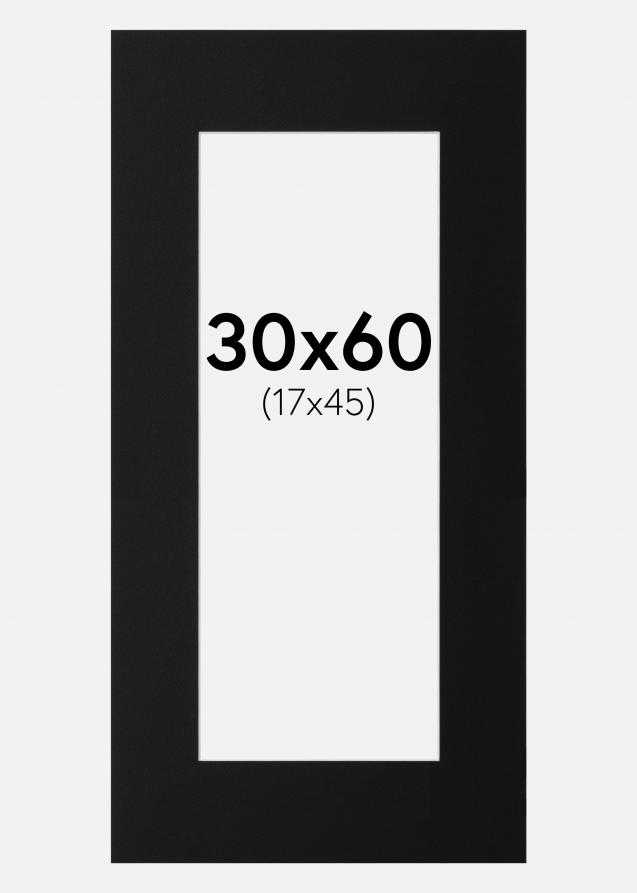 Artlink Mount Black Standard (White Core) 30x60 cm (17x45)
