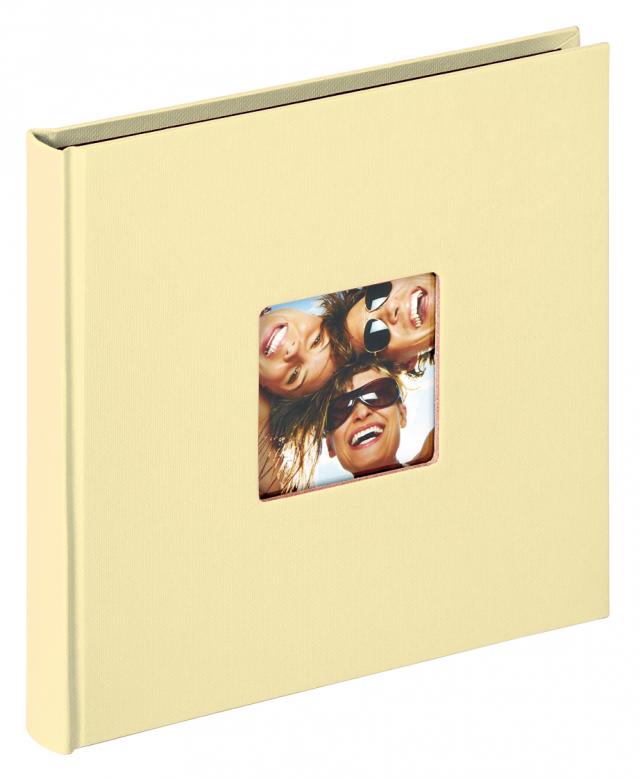 Walther Fun Album Cream - 18x18 cm (30 Black pages / 15 sheets)