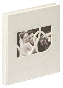 Walther Sweet Heart Guestbook - 23x25 cm (144 White pages / 72 sheets)