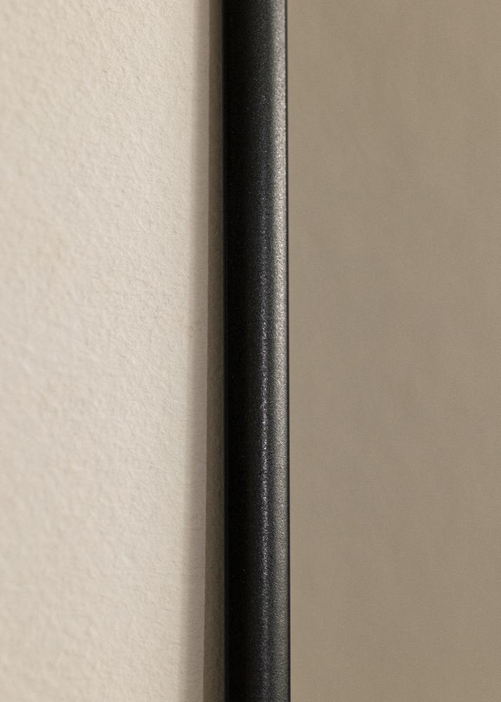 Ram med passepartou Frame Visby Black 70x100 cm - Picture Mount White 59.4x84 cm (A1)