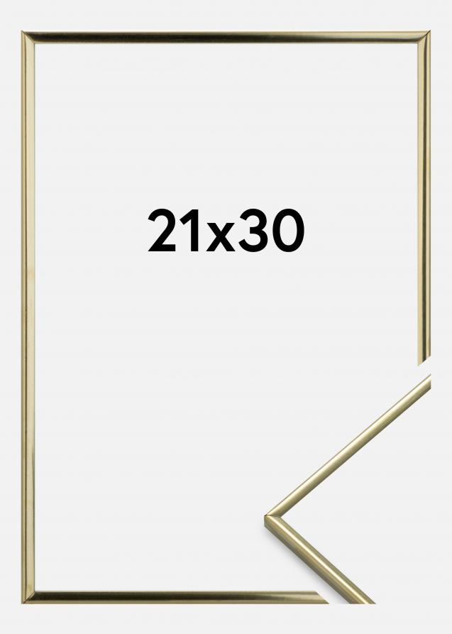 Eiri Kehykset Frame Slät Metall Gold 21x30 cm