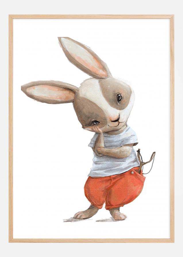 Bildverkstad Tricky Rabbit Poster
