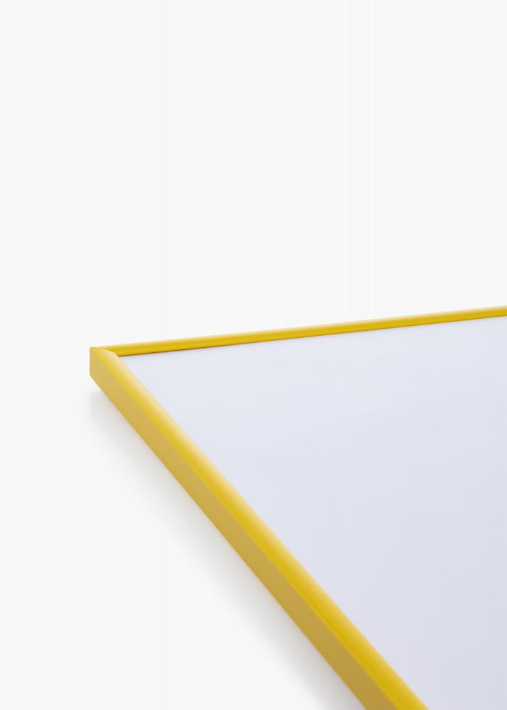 Ram med passepartou Frame New Lifestyle Yellow 70x100 cm - Picture Mount White 59.4x84 cm