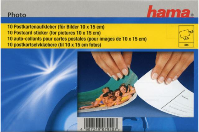  Hama postcard backing 10x15 cm - 10 pack