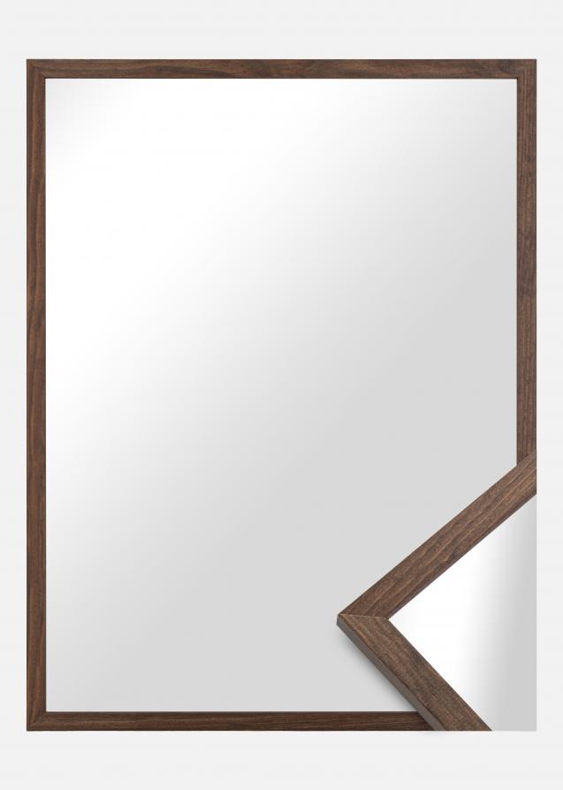Spegelverkstad Mirror Galant Walnut - Custom Size