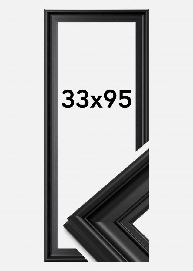 Ramverkstad Frame Mora Premium Black 33x95 cm
