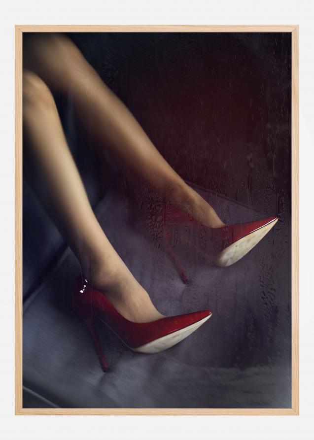 Bildverkstad Red heels Poster