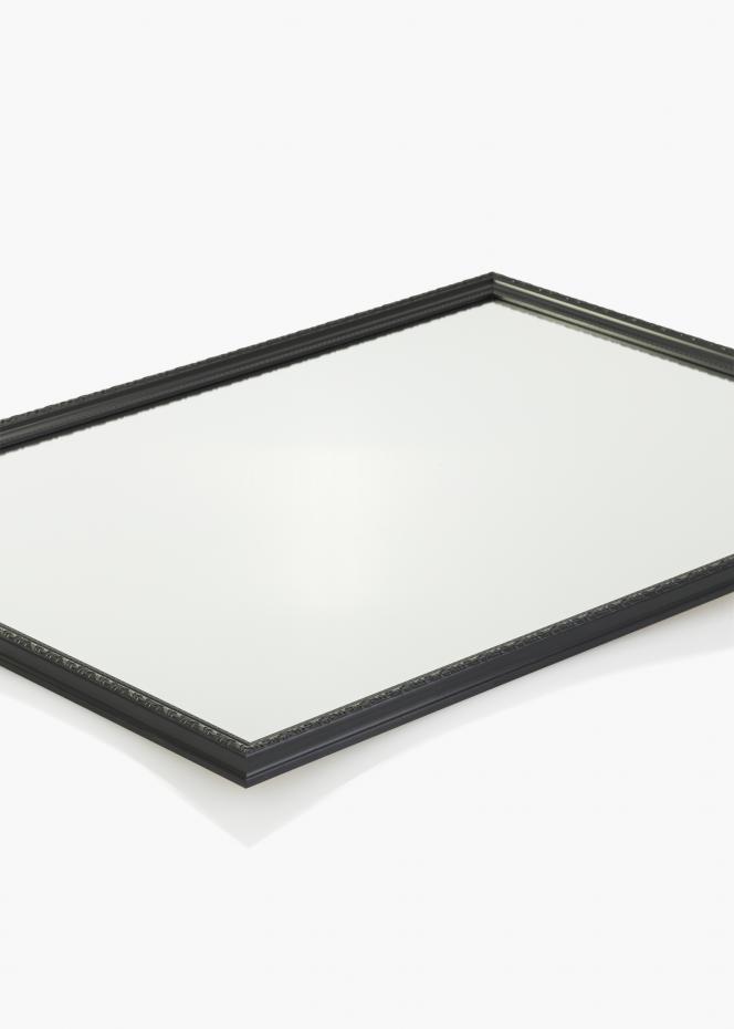 Galleri 1 Mirror Abisko Black 50x70 cm