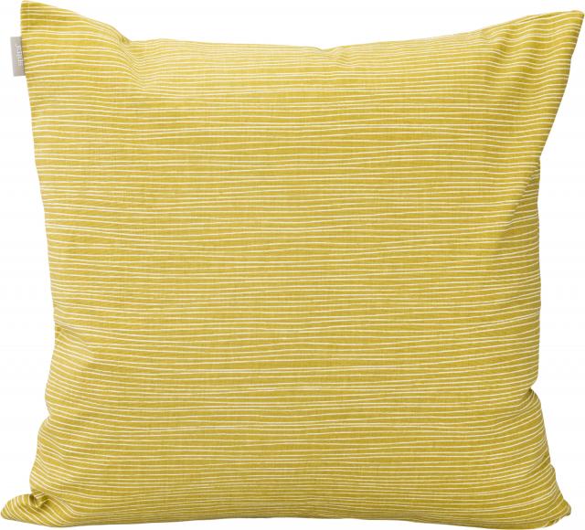 Spira of Sweden Cushion Cover Line - Mustard 50x50 cm