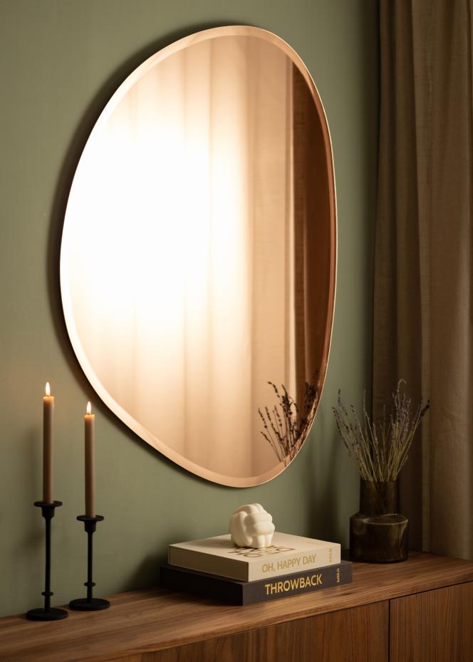 Incado Mirror Shape Big Rose Gold 95x110 cm