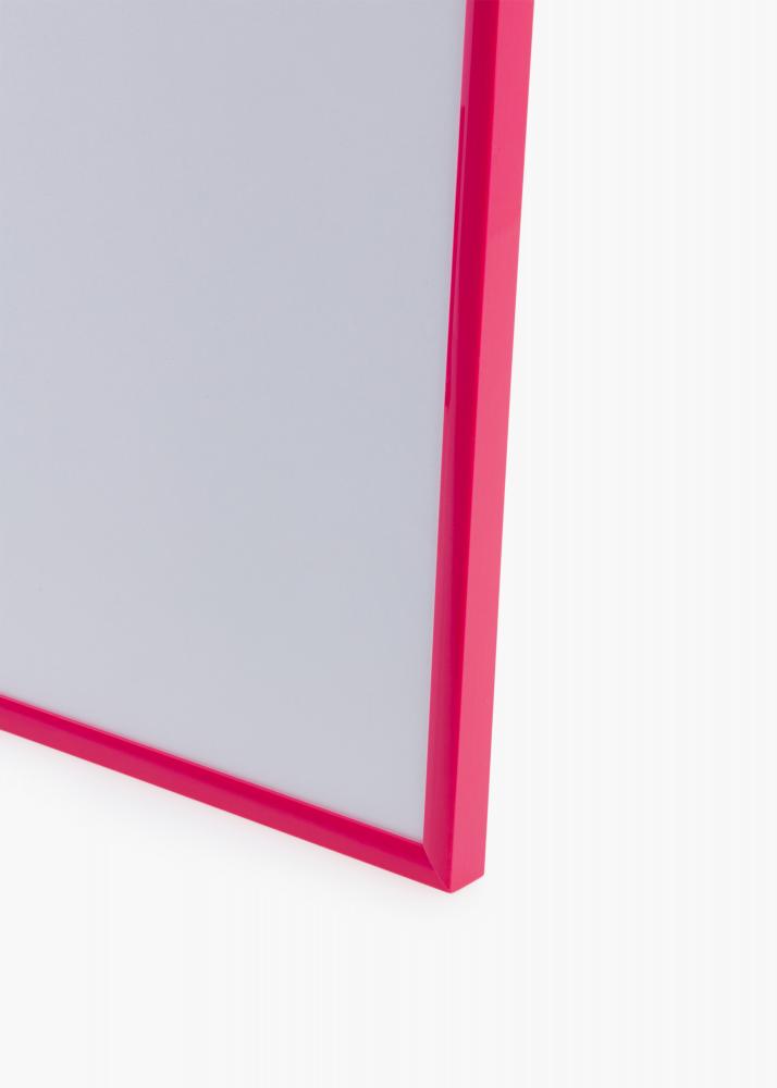 Ram med passepartou Frame New Lifestyle Hot Pink 30x40 cm - Picture Mount Black 18x27 cm
