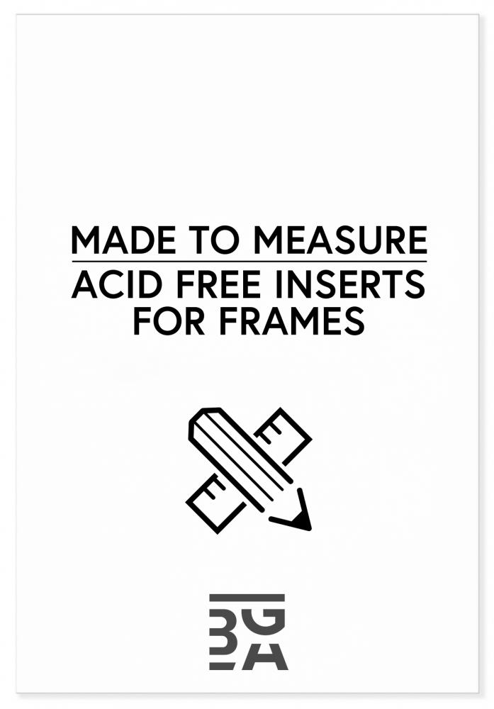 Egen tillverkning - Passepartouter Acid-free Insert - Custom Size