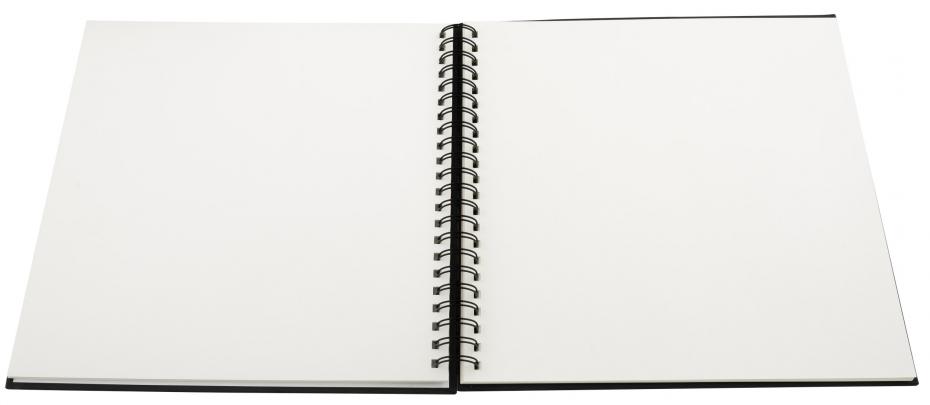 Walther Fun Spiral bound album Cream - 30x30 cm (50 White pages / 25 sheets)