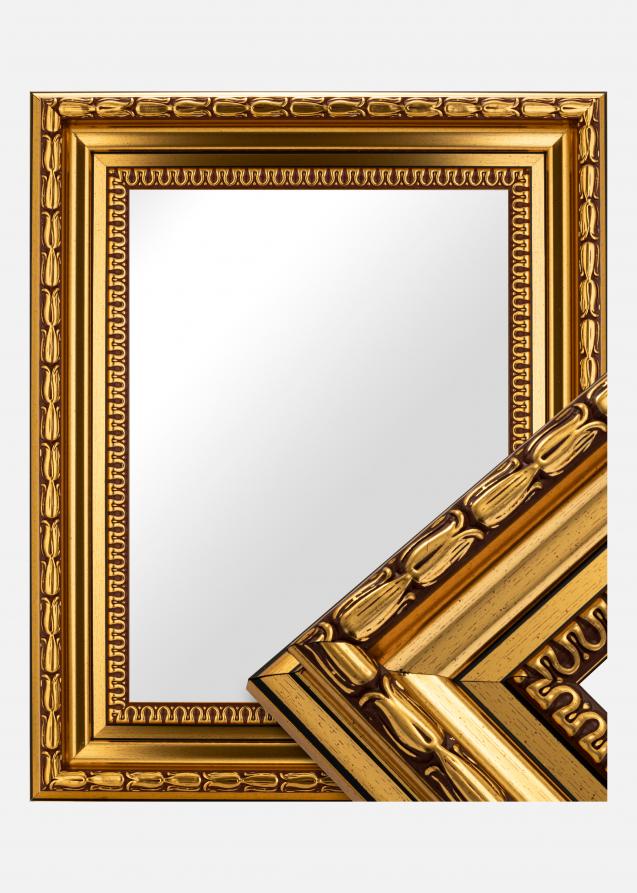Ramverkstad 60x90 Ombud Mirror Birka Gold - Custom Size
