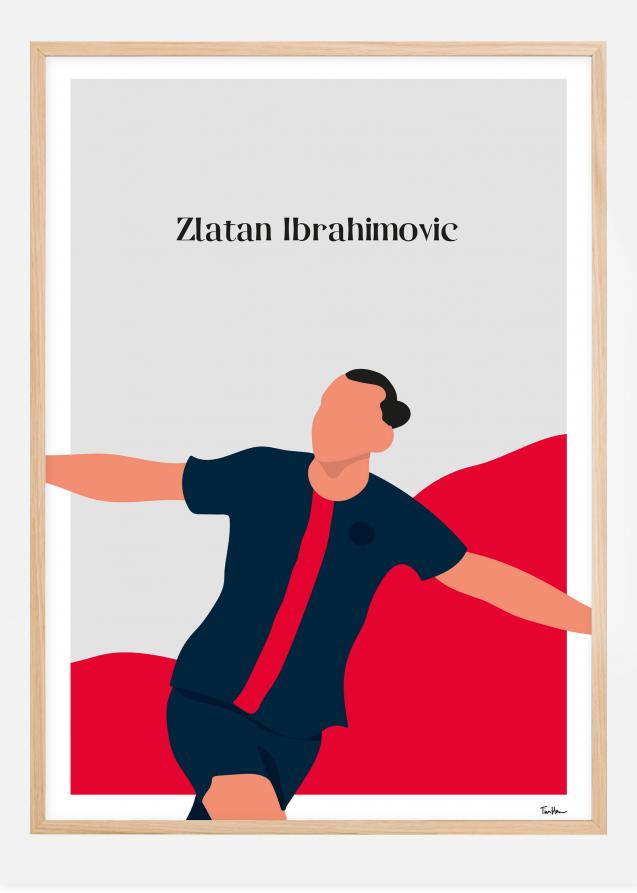 Bildverkstad Zlatan Ibrahimovic Poster