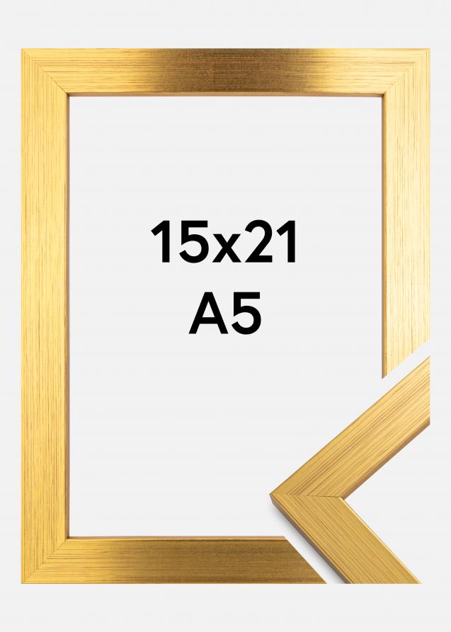 Galleri 1 Frame Gold Wood 15x21 cm (A5)