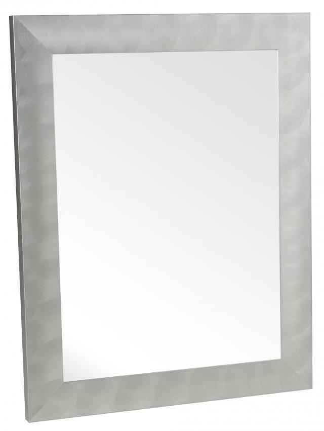 Spegelverkstad Mirror Bräcke Light Steel - Custom Size