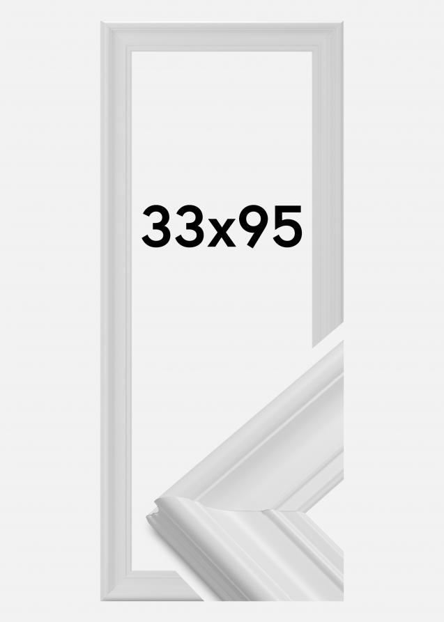 Ramverkstad Frame Mora Premium White 33x95 cm