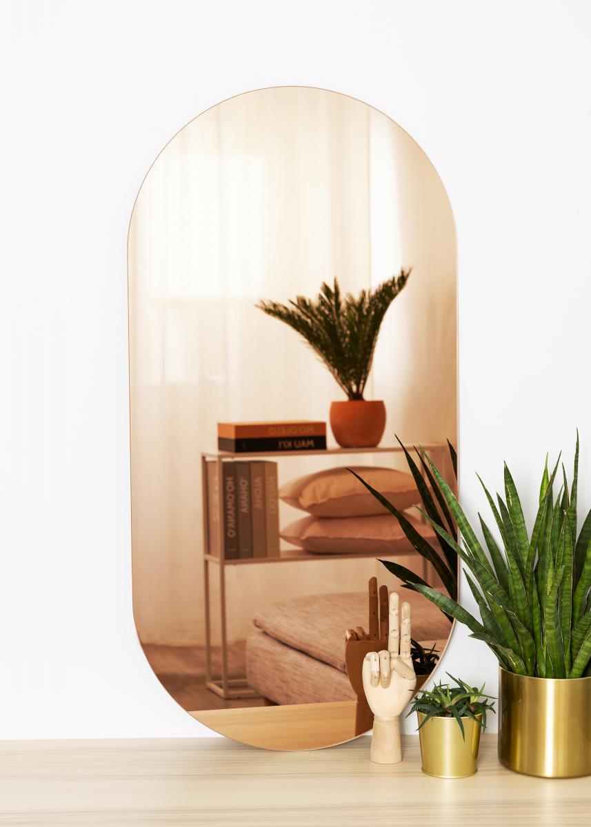 KAILA KAILA Mirror Oval Rose Gold 50x100 cm