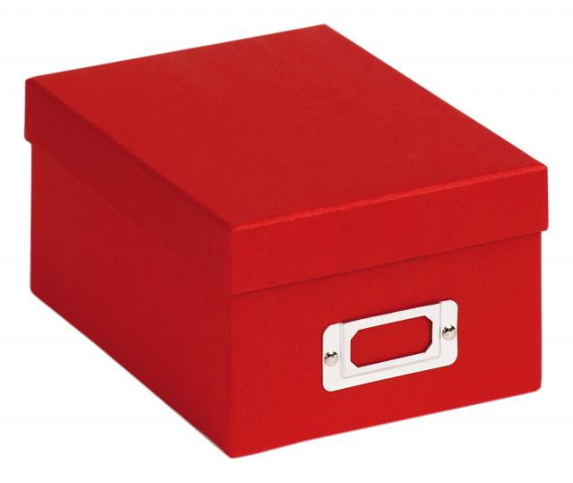 Walther Fun Photo box - Red (Fits 700 st Pictures in 10x15 cm format)
