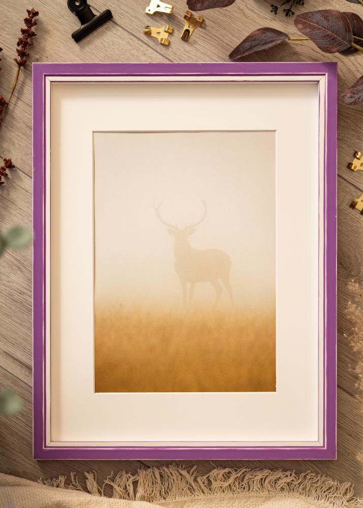 Mavanti Frame Diana Acrylic Glass Purple 40x40 cm