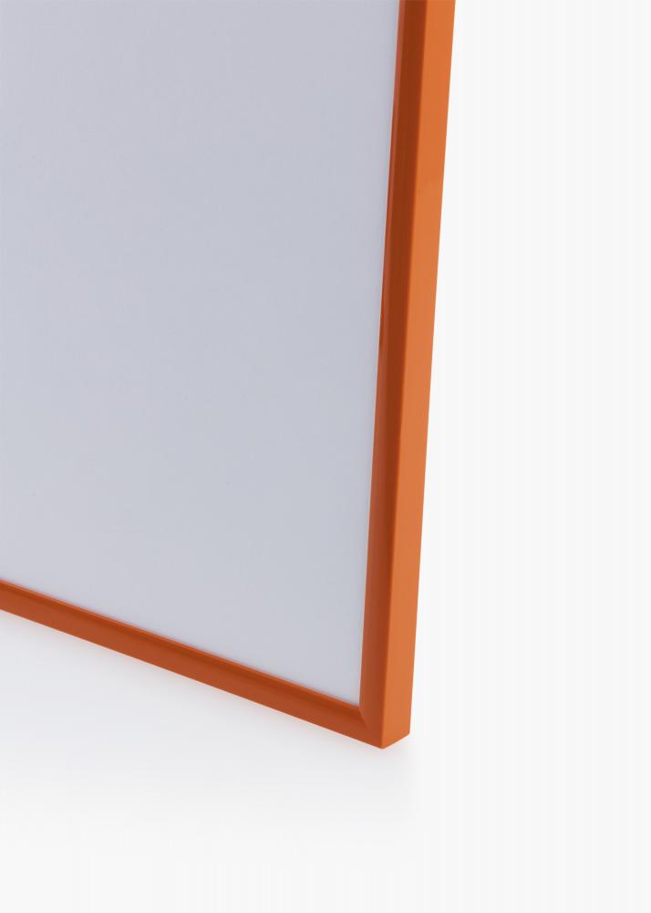 Ram med passepartou Frame New Lifestyle Orange 50x70 cm - Picture Mount Black 40x60 cm