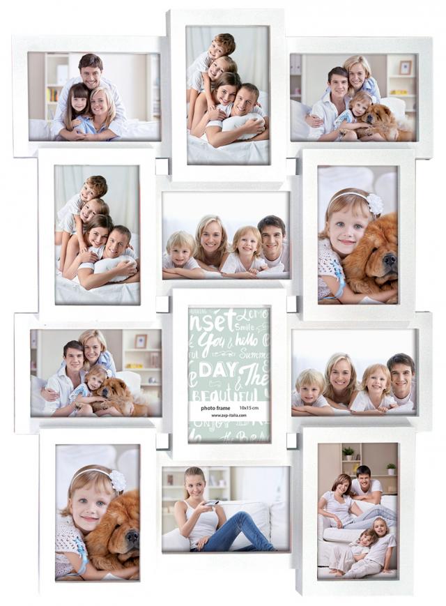 ZEP Multiple frame white Collage frame - 12 Pictures