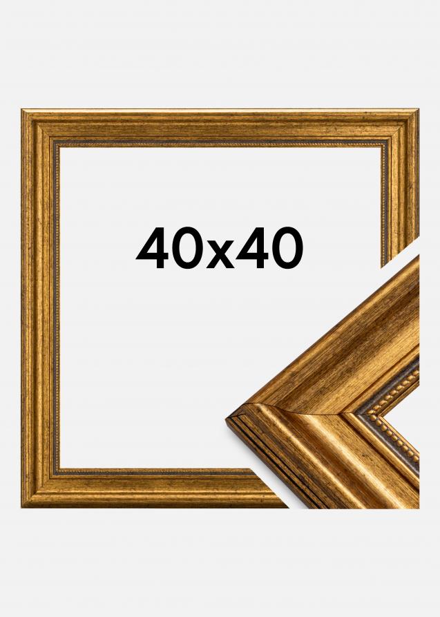 Estancia Frame Rokoko Acrylic glass Gold 40x40 cm