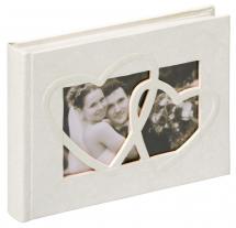 Walther Sweet Heart Photo Album - 22x16 cm (40 White pages / 20 sheets)