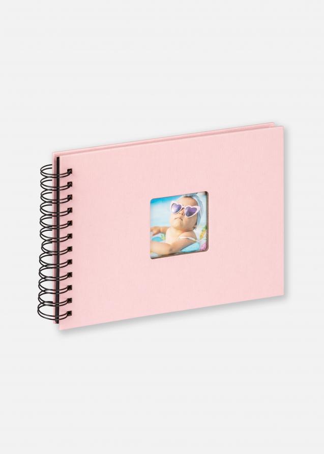 Walther Fun Baby album Pink - 23x17 cm (40 Black Pages/20 sheets)
