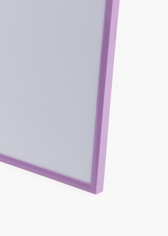Ram med passepartou Frame New Lifestyle Light Purple 70x100 cm - Picture Mount White 59.4x84 cm