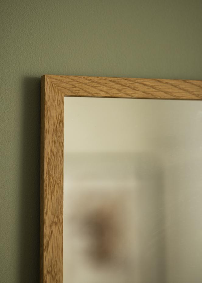 Incado Mirror Solid Oak 40x120 cm