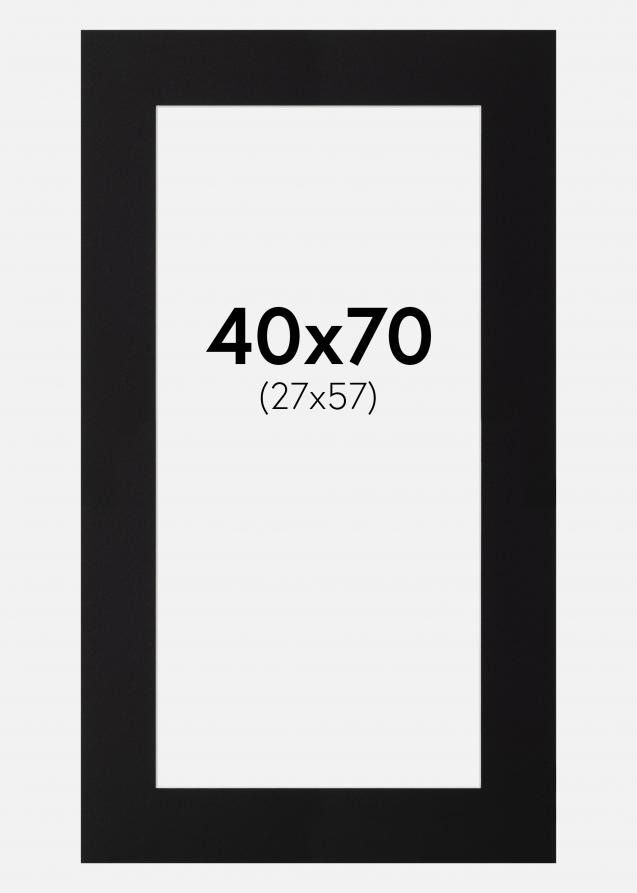 Artlink Mount Black Standard (White Core) 40x70 cm (27x57)