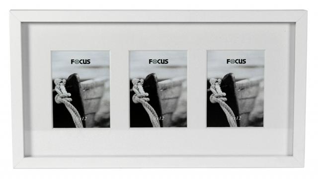 Focus Vivaldi Collage frame White - 3 Pictures 10x15 cm