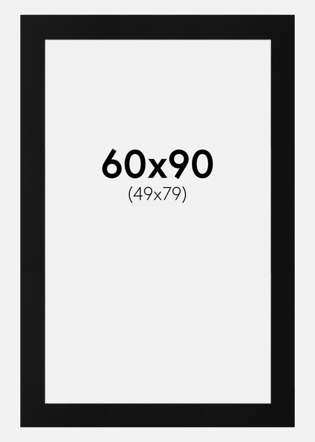 Artlink Mount Black Standard (White Core) 60x90 cm (49x79)