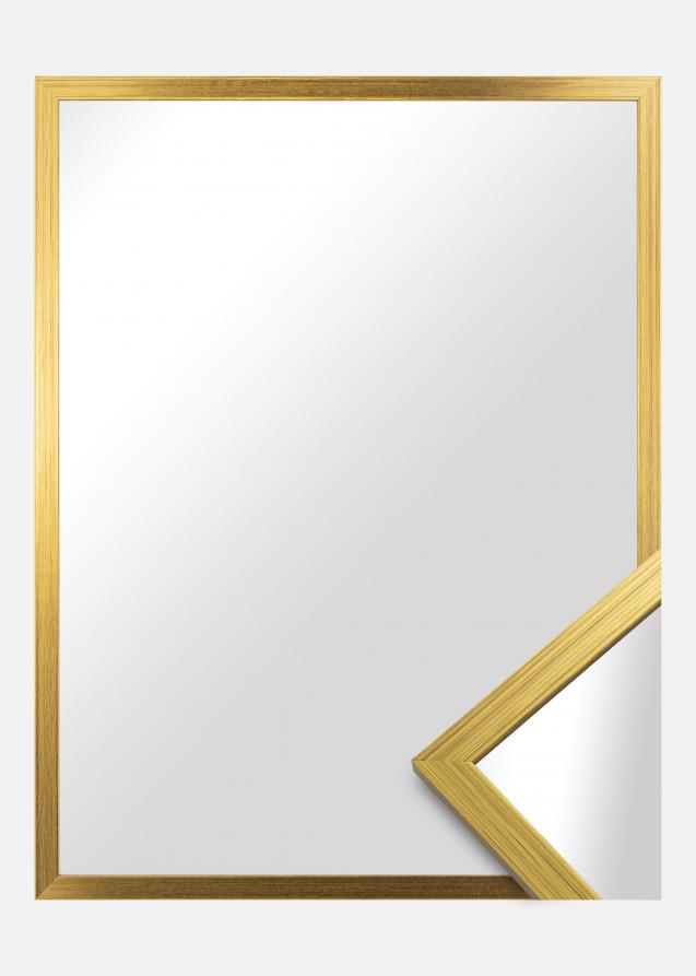 Spegelverkstad Mirror Edsbyn Gold - Custom Size