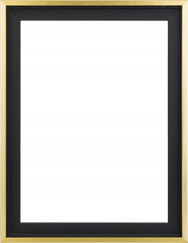 Mavanti Canvas picture frame Tacoma Black / Gold 70x90 cm