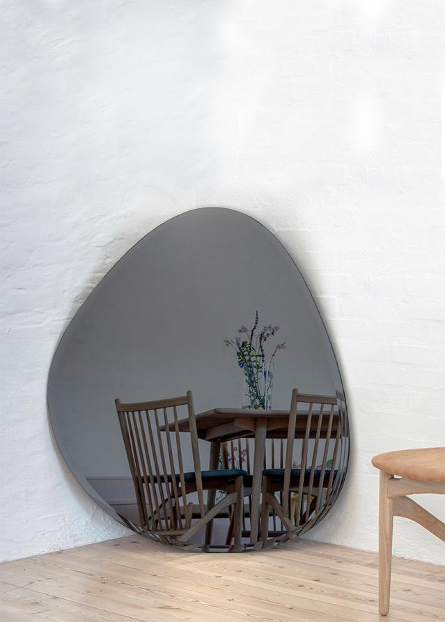 Incado Mirror Shape Big Warm Grey 95x110 cm