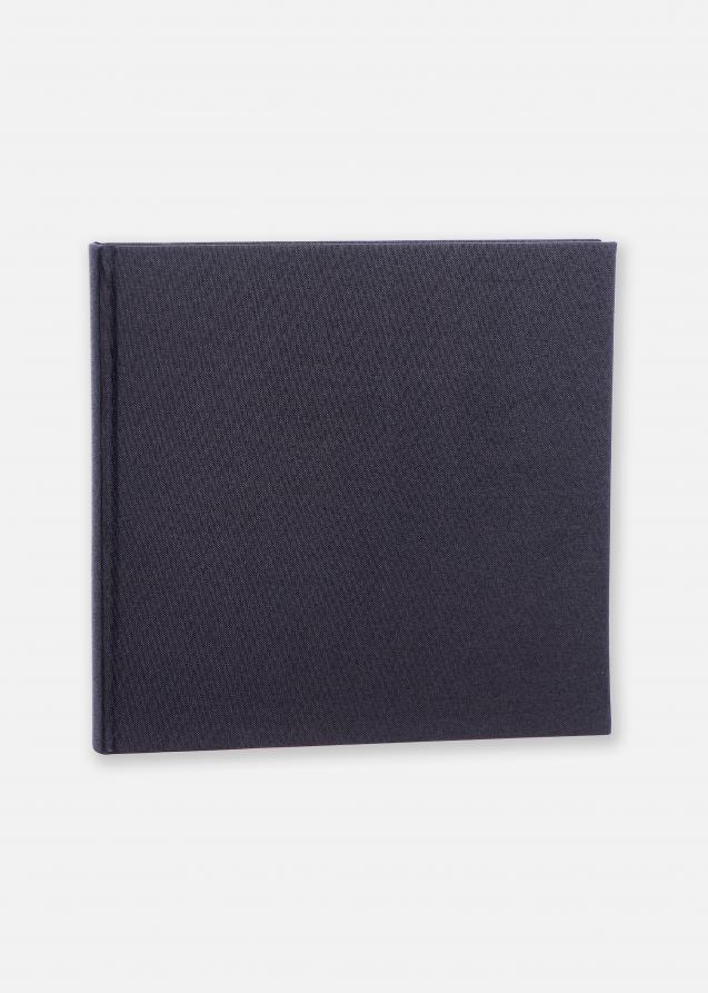 Focus Base Line Canvas Black 26x25 cm (40 White pages / 20 sheets)