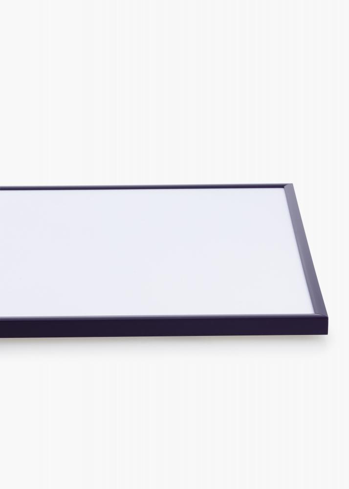 Ram med passepartou Frame New Lifestyle Dark Purple 50x70 cm - Picture Mount White 16x24 inches