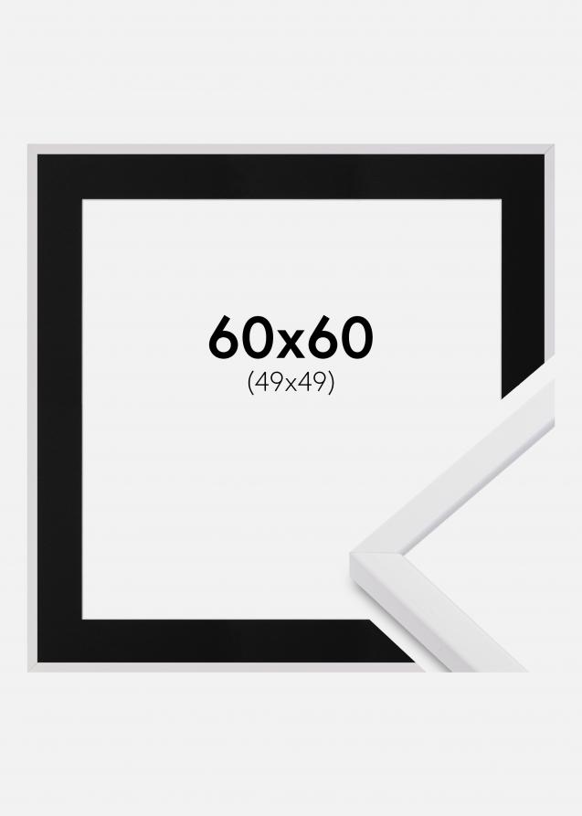 Artlink Mount Black Standard (White Core) 60x60 cm (49x49)