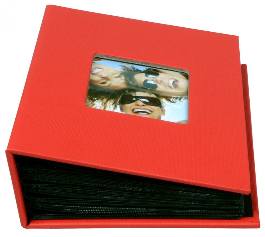 Walther Fun Album Red - 100 Pictures in 10x15 cm (4x6