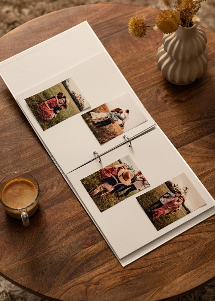 Goldbuch White Love Photo album - 28x26 cm (50 White pages / 25 sheets)