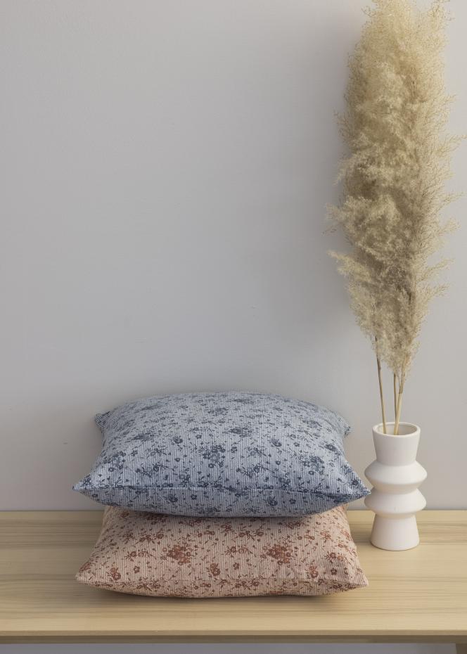 Boel&Jan Cushion Cover Sweet Flower - Rust 45x45 cm