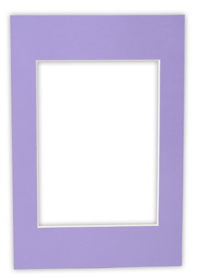 Egen tillverkning - Passepartouter Bespoke Purple Mount (White Core)