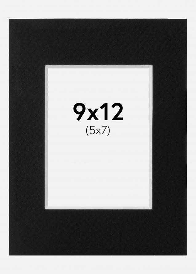 Galleri 1 Mount Canson Black (White Core) 9x12 cm (5x7)